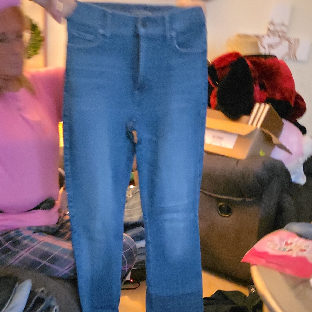 Lucky Brand Blue Straight Leg Jeans
